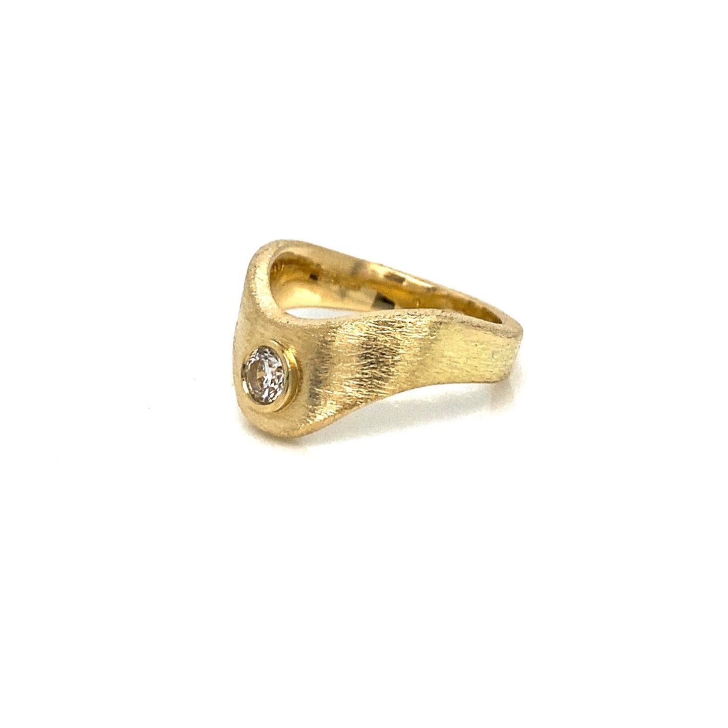 Bølgering No. 2 med stor diamant