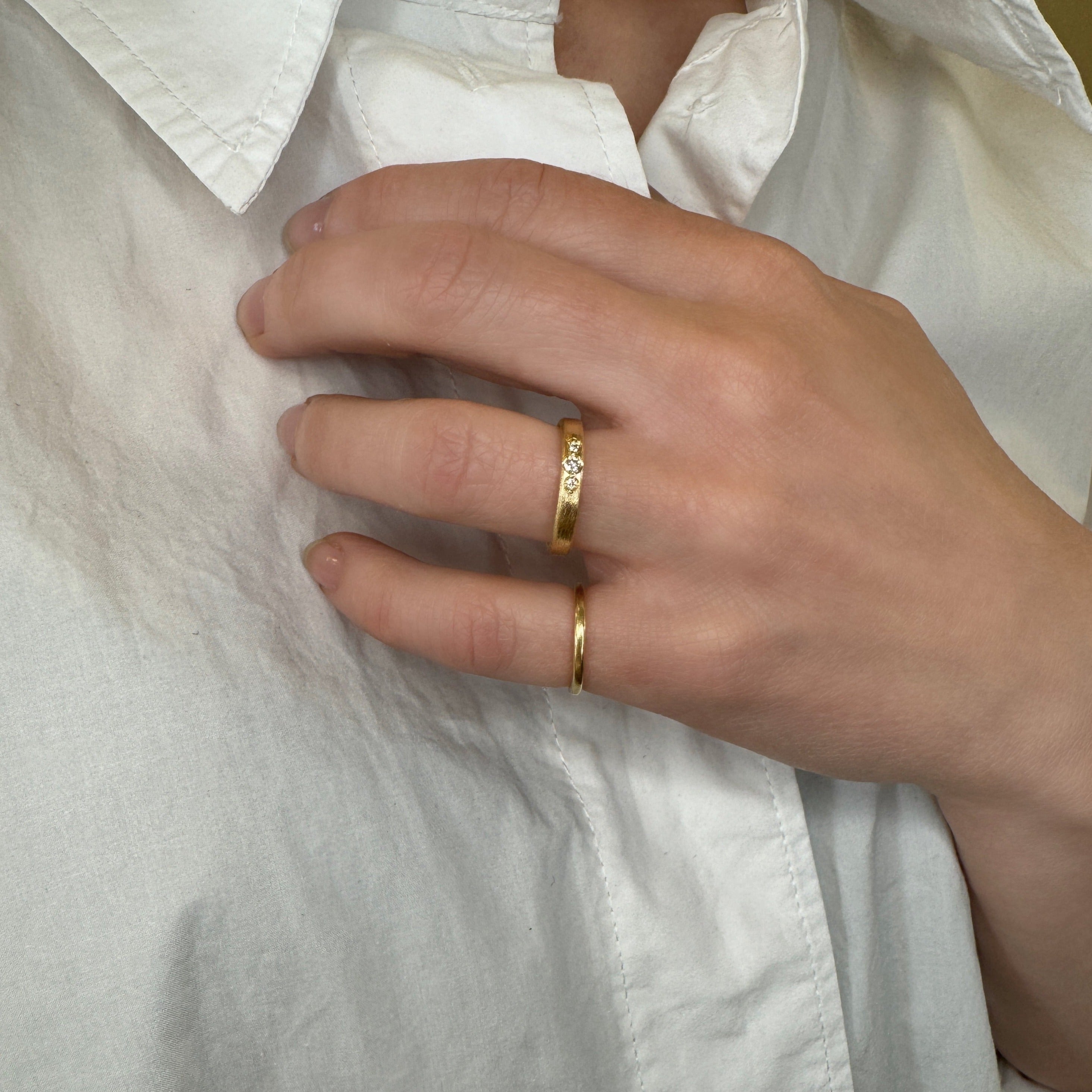 ETERNITY RING MED DIAMANTER, NO.1