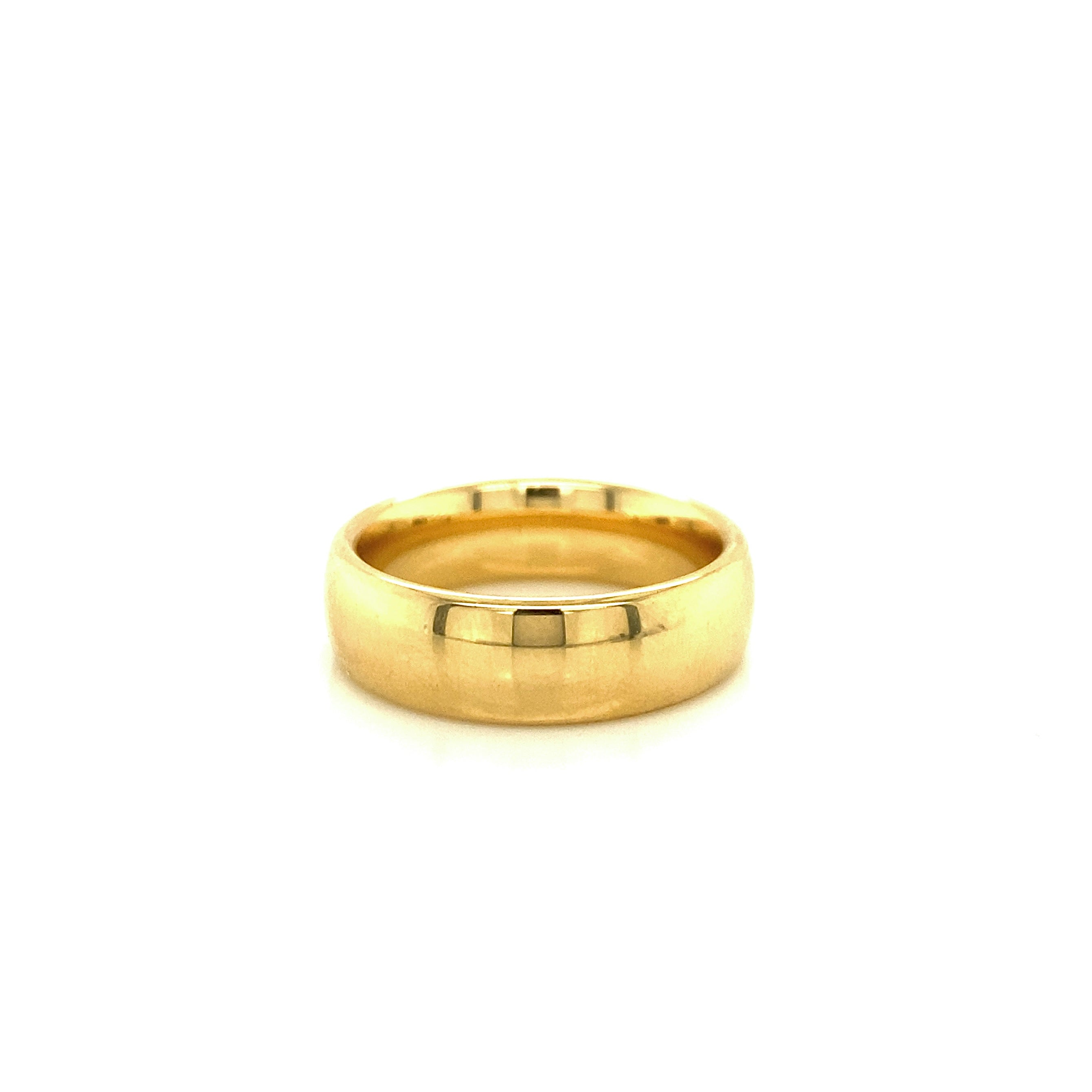 Bred-poleret-herre-guldring