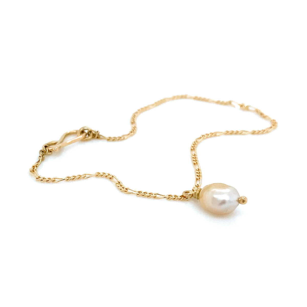 Figaro armbånd med Keshi perle, Unika