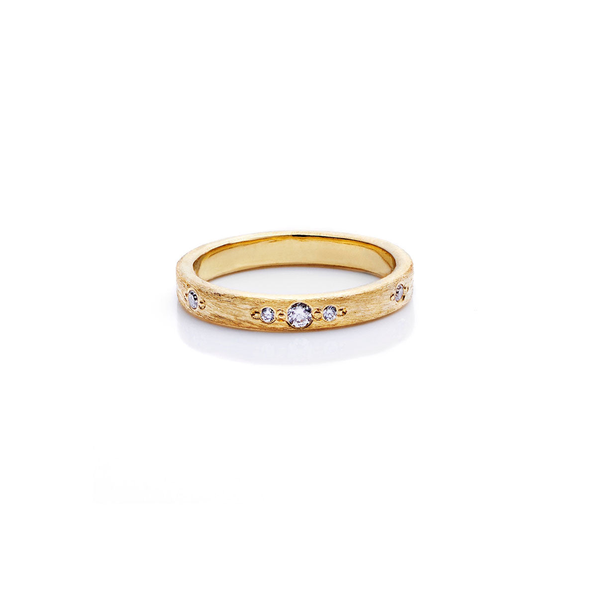 Eternity ring with diamonds all around, No.1