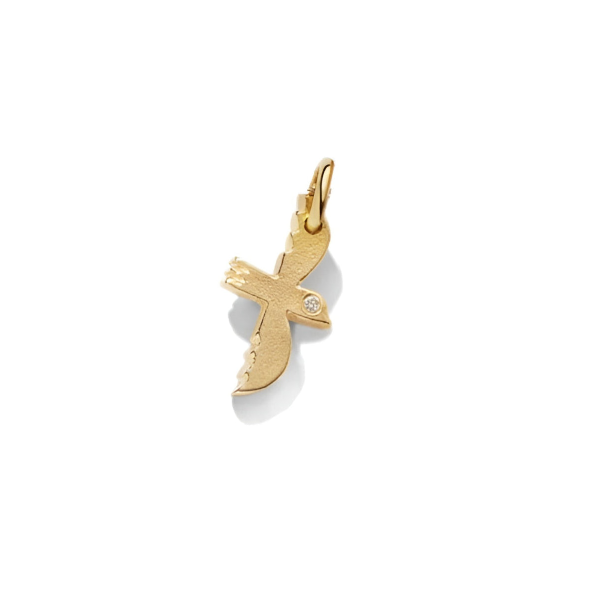 Guldfugl med diamant, vedhæng No.2