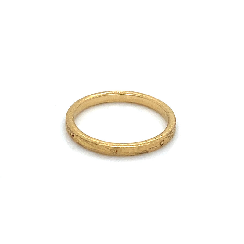 Ring, No.1, med guldkugler